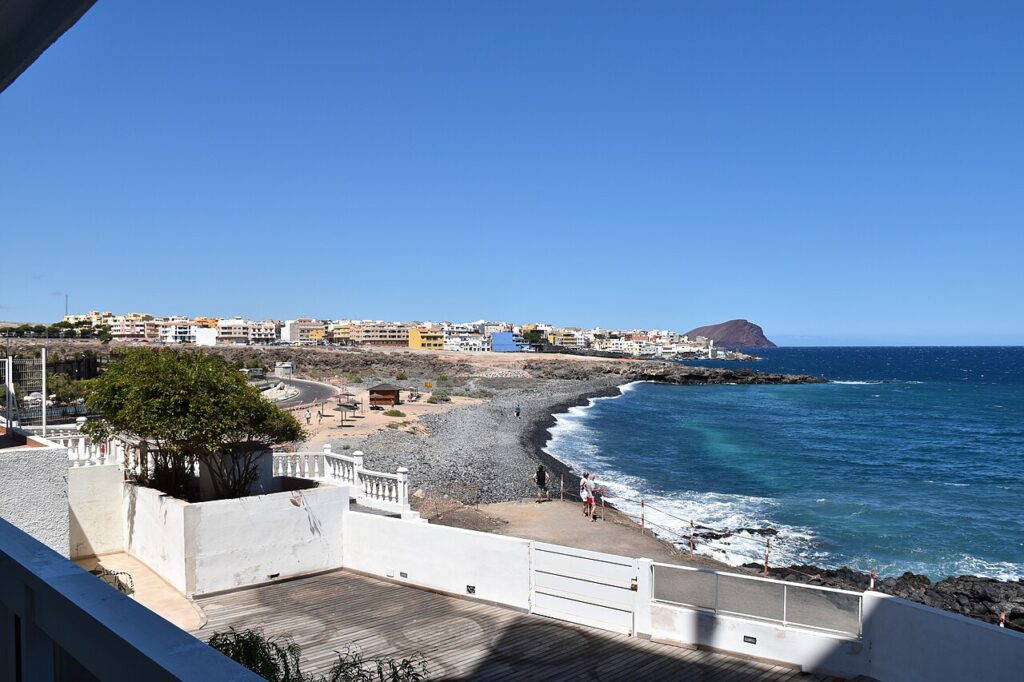 Vista general de Los Abrigos, en Granadilla de Abona