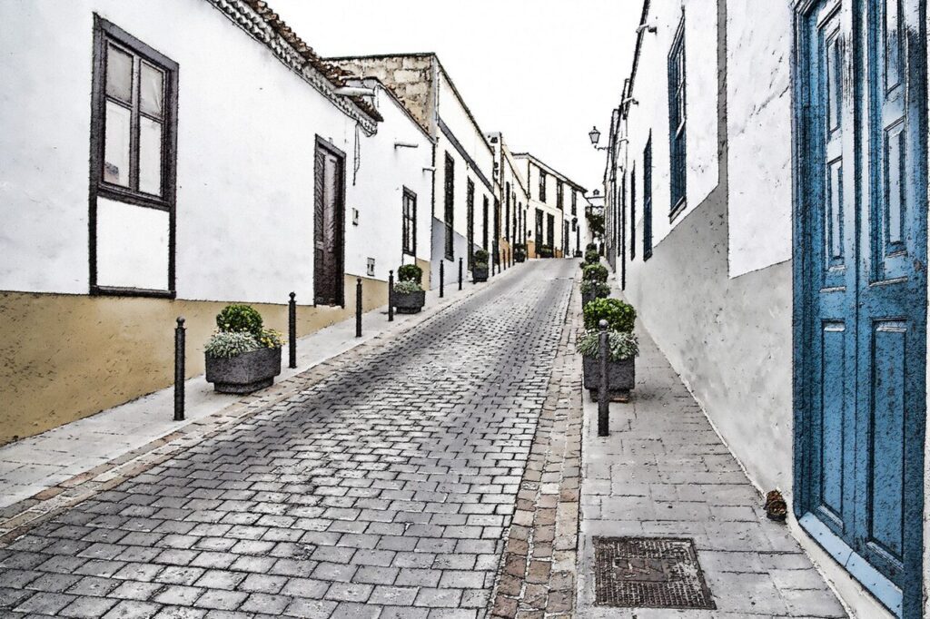 Calle del casco de San Miguel de Abona