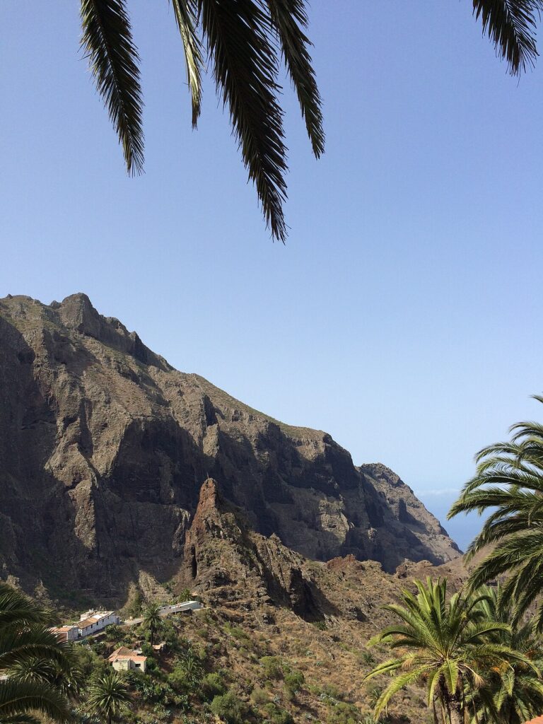 Caserío de Masca, en el macizo de Teno, Tenerife
