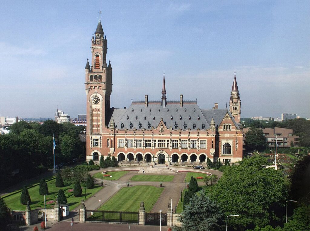 Palacio de la Paz de La Haya, sede de la Corte Internacional de Justicia