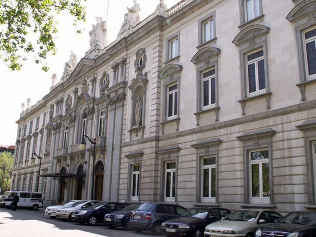 Sede del Tribunal Supremo en el antiguo convento de las Salesas Reales de Madrid