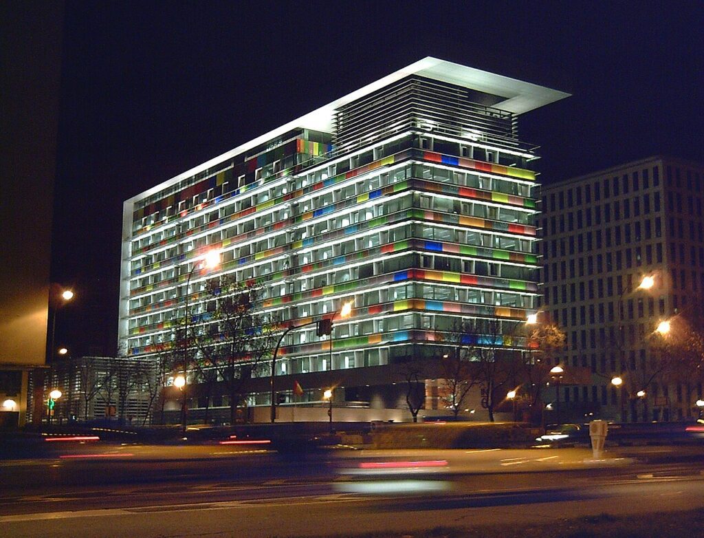 Sede del Instituto Nacional de Estadística en Madrid