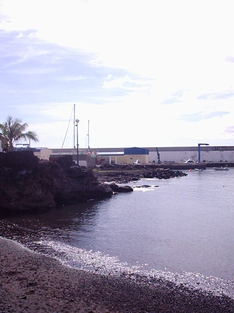 Muelle pesquero de La Restinga, en El Hierro