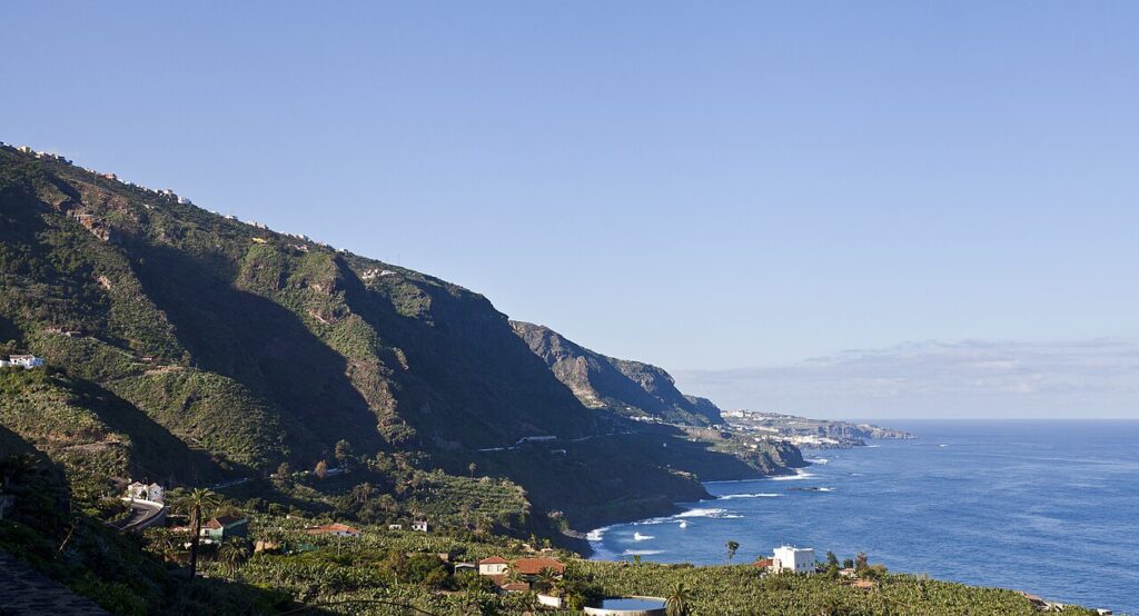 Vista de Los Realejos desde el mirador de San Pedro