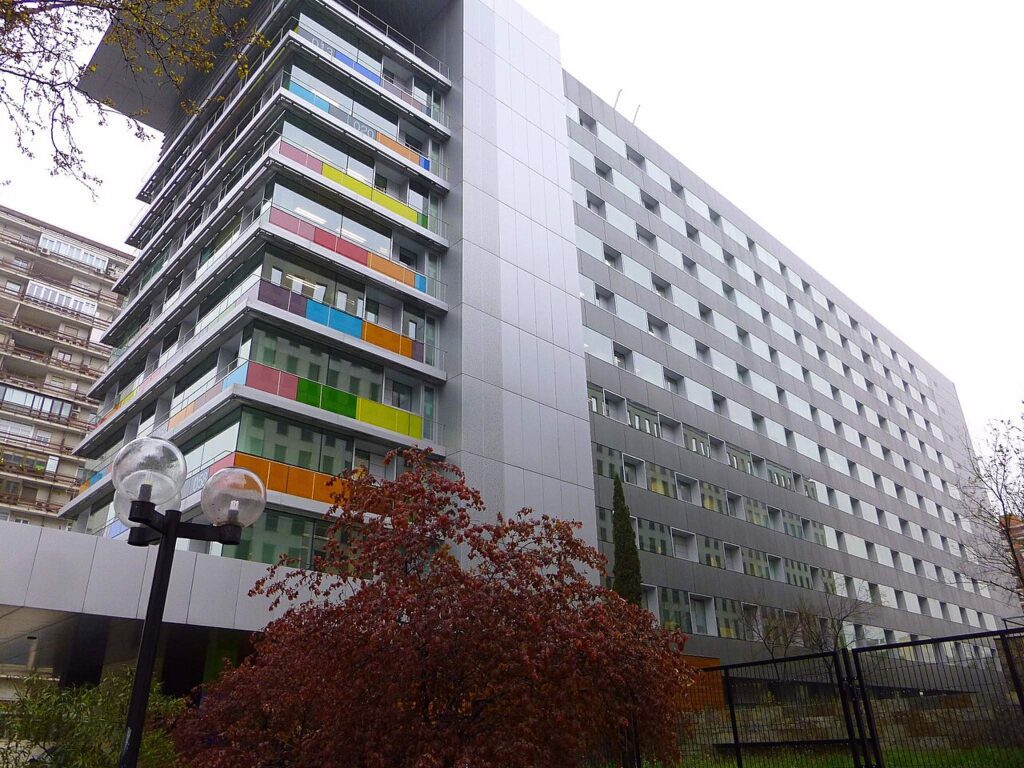Sede del Instituto Nacional de Estadística en el paseo de la Castellana, Madrid