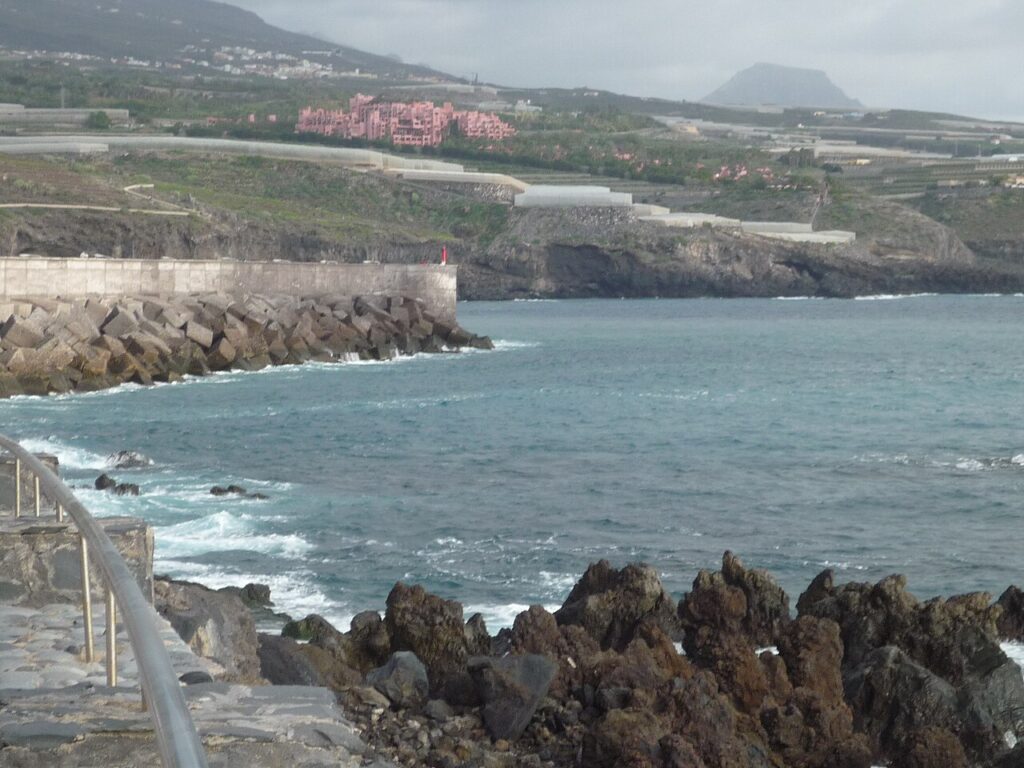Costa de Playa de San Juan, en el municipio de Guía de Isora, Tenerife