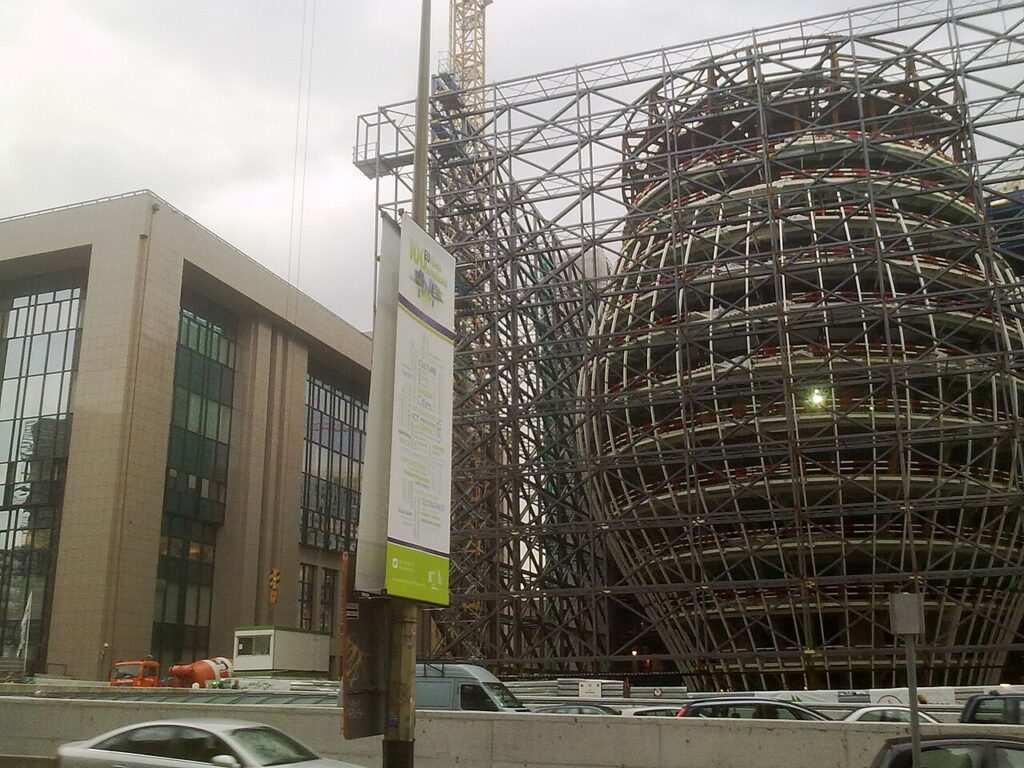 Edificio Europa, sede del Consejo de la Unión Europea en Bruselas