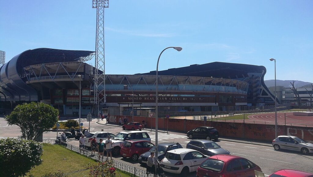 Estadio de Balaídos, en Vigo, campo del Celta