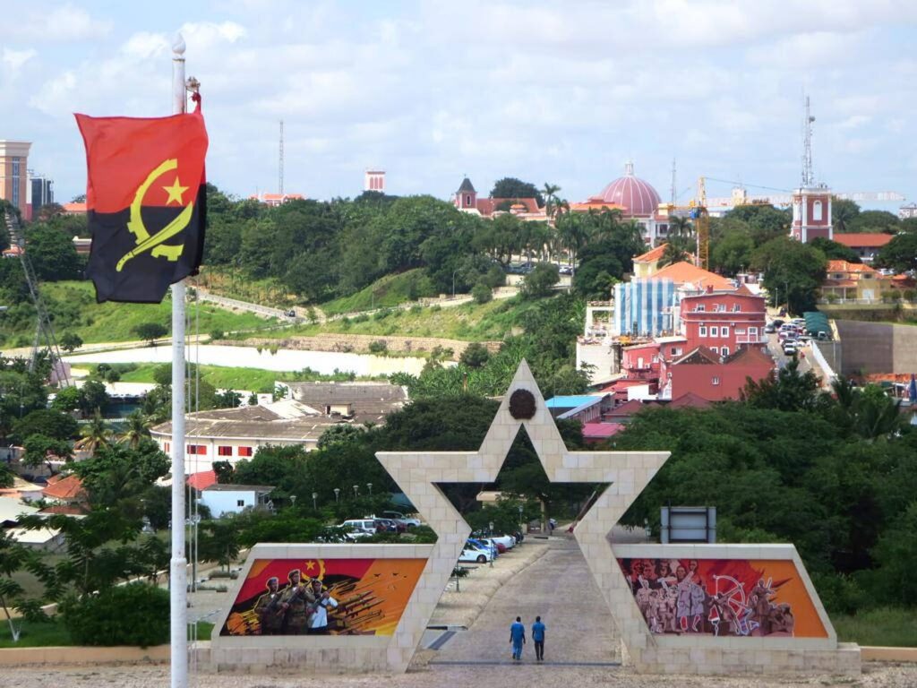 La Cidade Alta de Luanda, capital de Angola