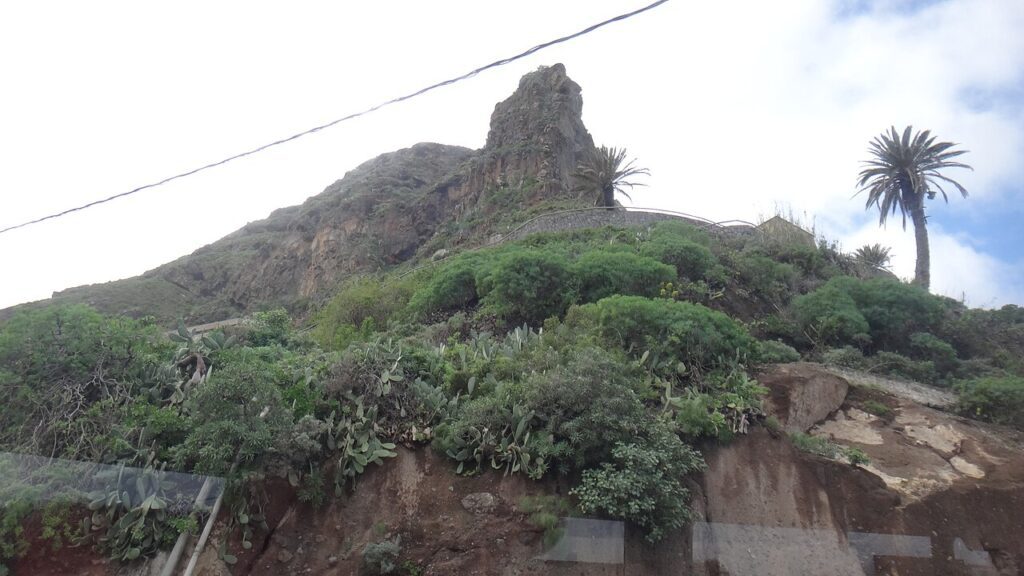 Vista de San Juan de la Rambla, en el norte de Tenerife