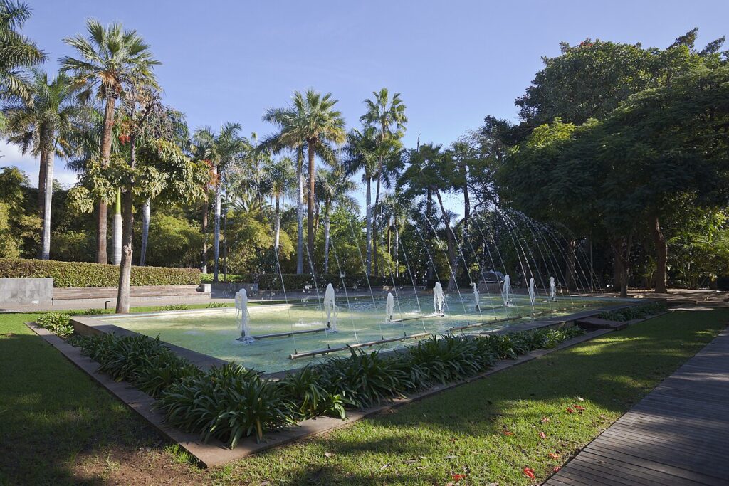 El parque García Sanabria, en Santa Cruz de Tenerife