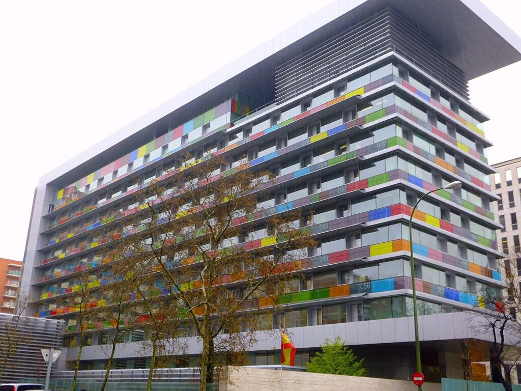 Sede del Instituto Nacional de Estadística, en Madrid