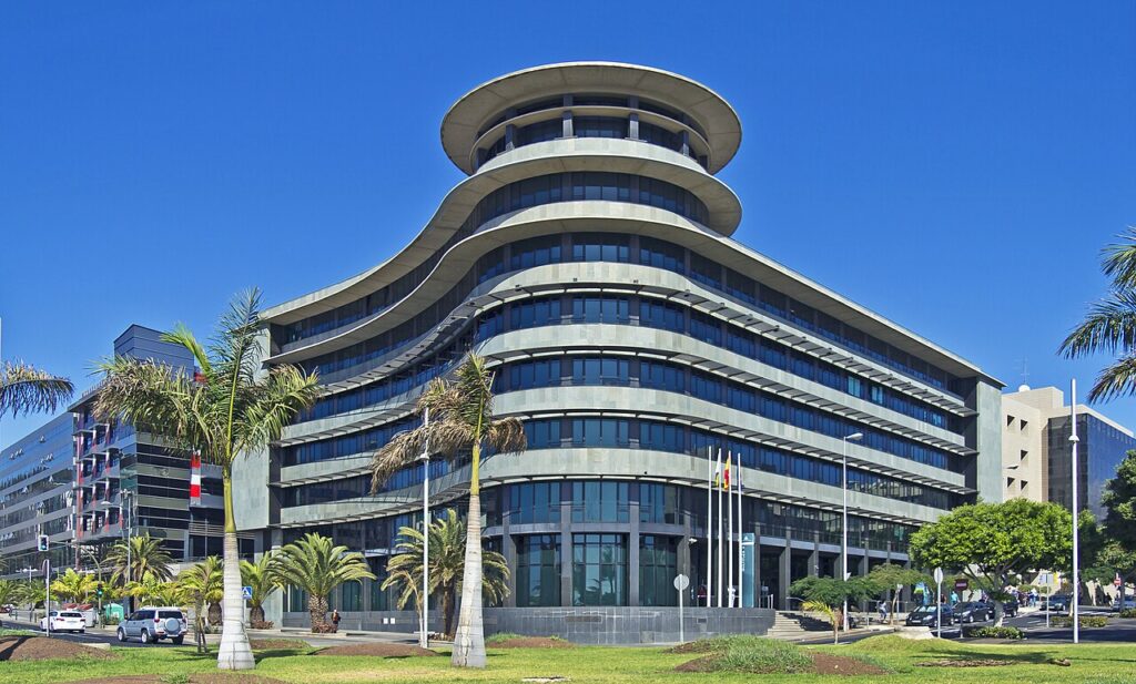 Edificio de Usos Múltiples II del Gobierno de Canarias, en Santa Cruz de Tenerife