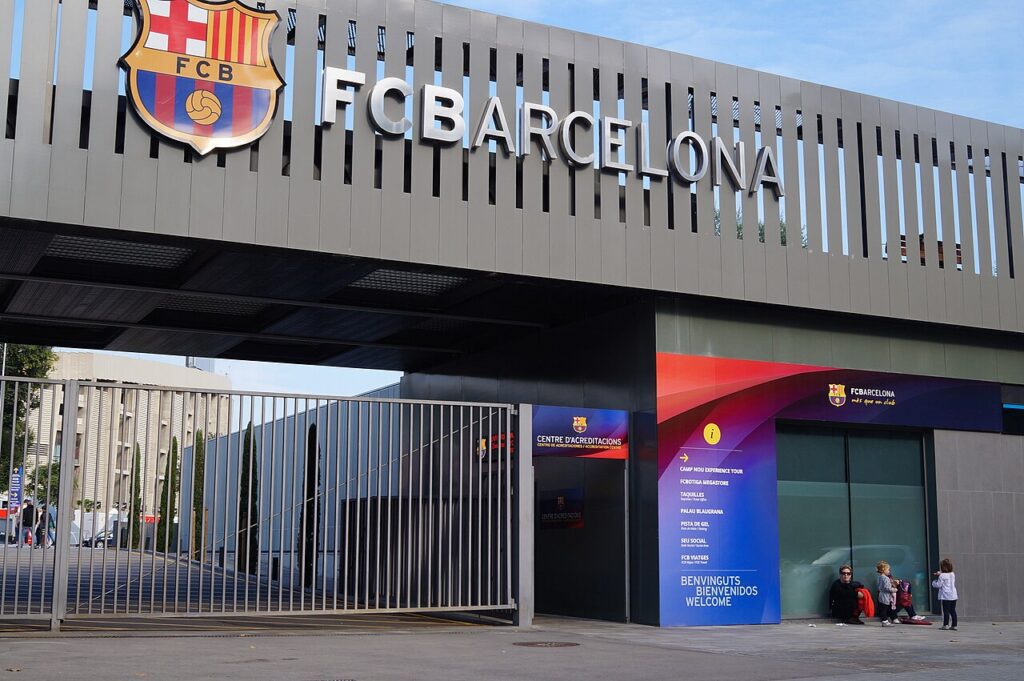 El estadio del FC Barcelona, en Barcelona