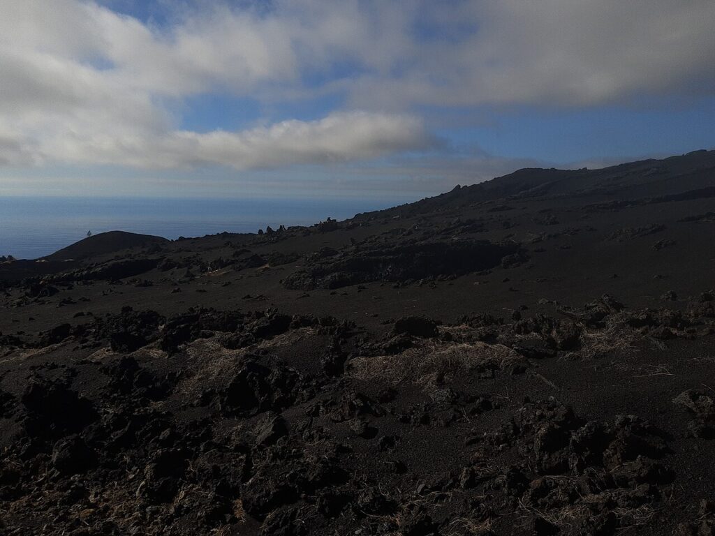 Campo de lava de la erupción volcánica de 2021 en La Palma