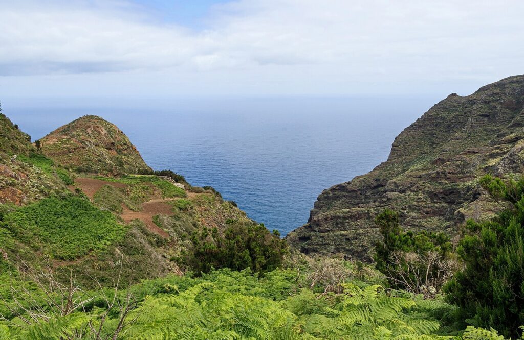 Paisaje de Chinamada, en el macizo de Anaga (Tenerife)