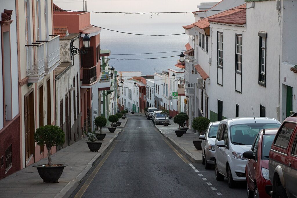 Calle la Libertad, en Arafo