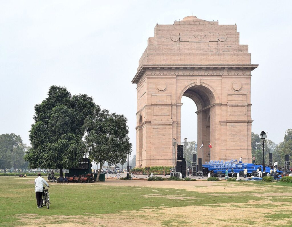 La Puerta de la India, en Nueva Delhi
