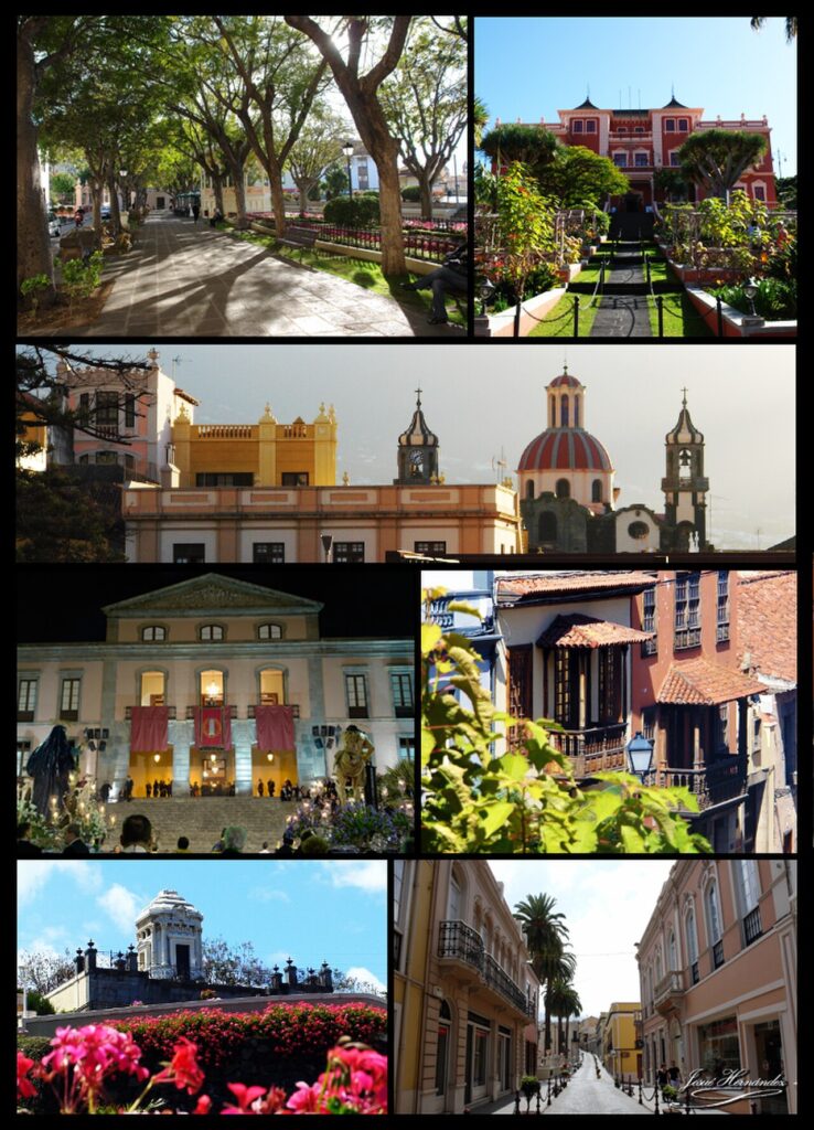 Vista de la villa de La Orotava