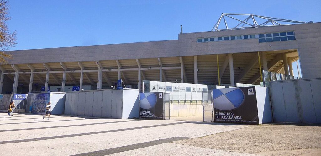 Estadio de Mendizorroza, en Vitoria