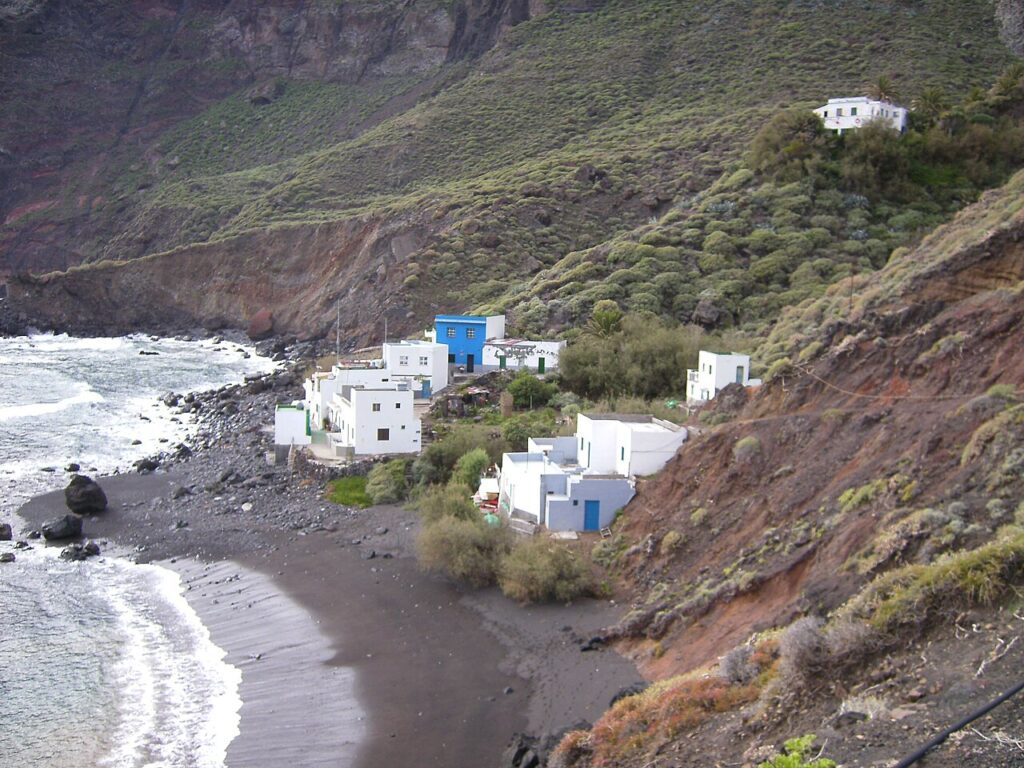 Caserío de Roque Bermejo, en Anaga