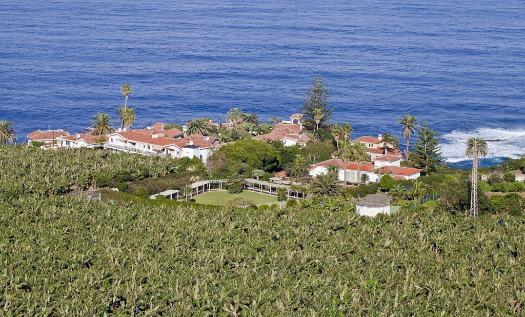 Vista de Los Realejos desde el mirador de San Pedro
