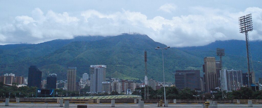 Vista panorámica de Caracas, la capital de Venezuela