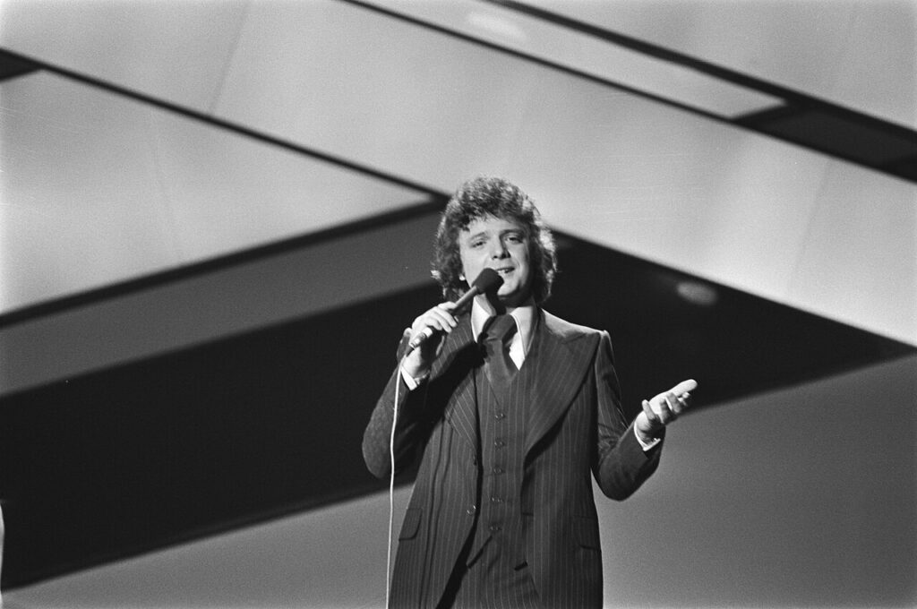 Braulio en el Festival de Eurovisión de 1976, en La Haya