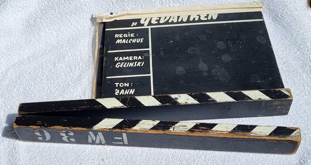 Claqueta de cine