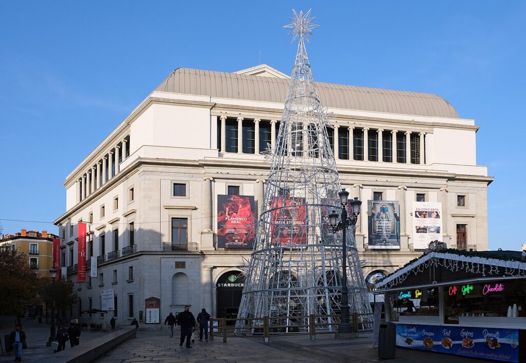 Teatro Real de Madrid, sede del Sorteo Extraordinario de Navidad