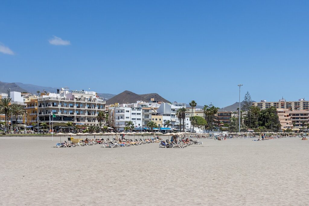 Playa Honda, en Los Cristianos (Arona)