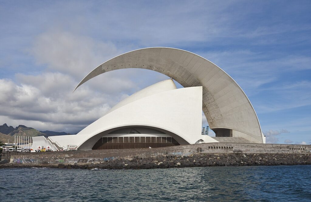 Auditorio de Tenerife, en Santa Cruz de Tenerife