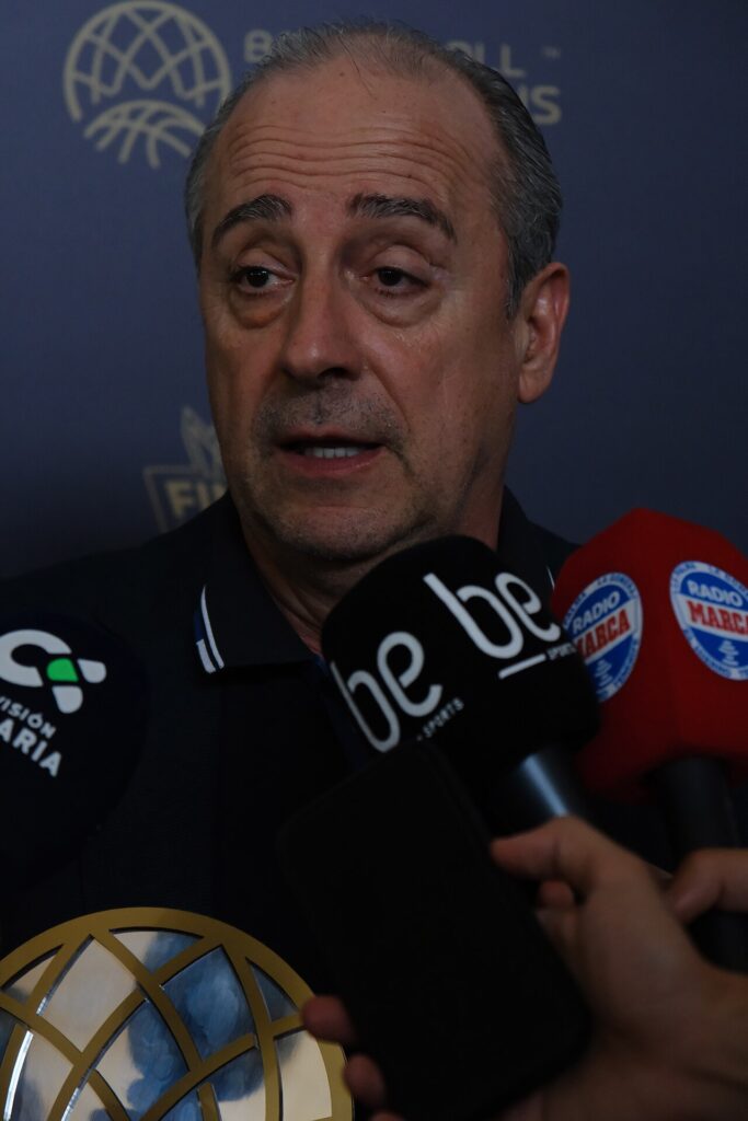 El entrenador Txus Vidorreta, en una imagen de mayo de 2025