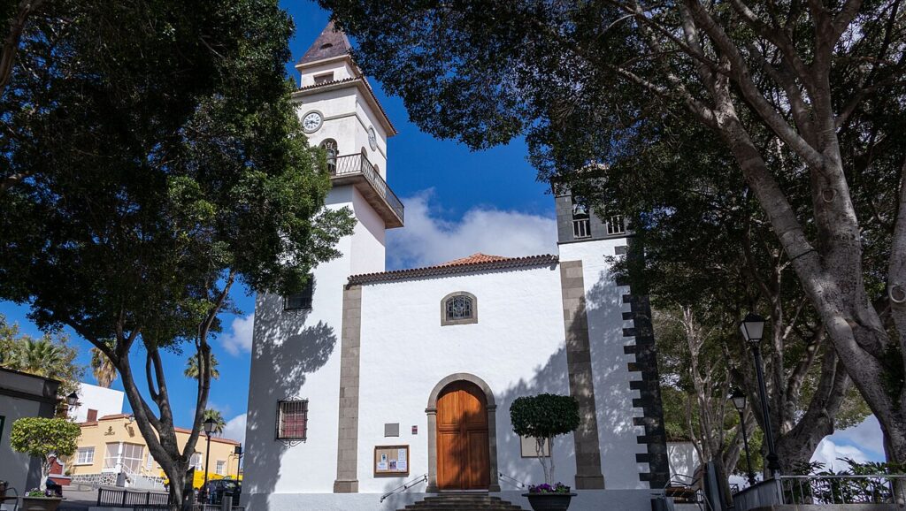 Iglesia de San Miguel Arcángel, en el casco de San Miguel de Abona