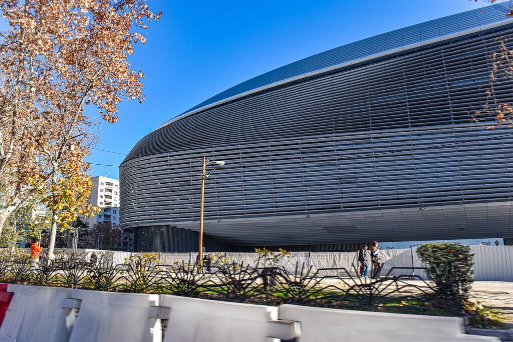 Estadio Santiago Bernabéu, en Madrid