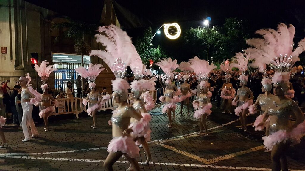 Ambiente del Carnaval de Santa Cruz de Tenerife, en una imagen de archivo