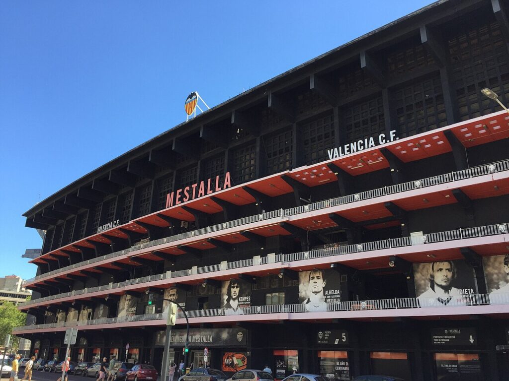 El estadio de Mestalla, en Valencia, en una imagen de archivo