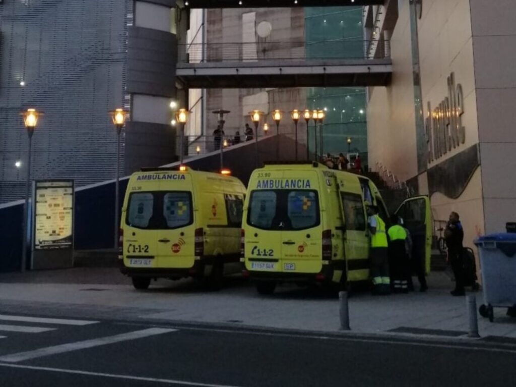 Ambulancias del Servicio de Urgencias Canario, en una imagen de archivo