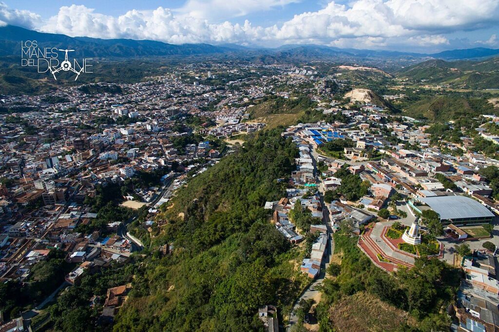 Vista de Ocaña, en el departamento colombiano de Norte de Santander