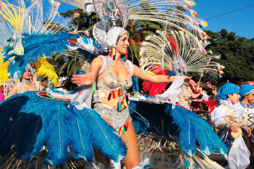 Desfile del Martes de Carnaval en Santa Cruz de Tenerife, en una edición anterior