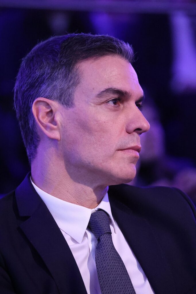 Pedro Sánchez, presidente del Gobierno de España, en un acto en 2024