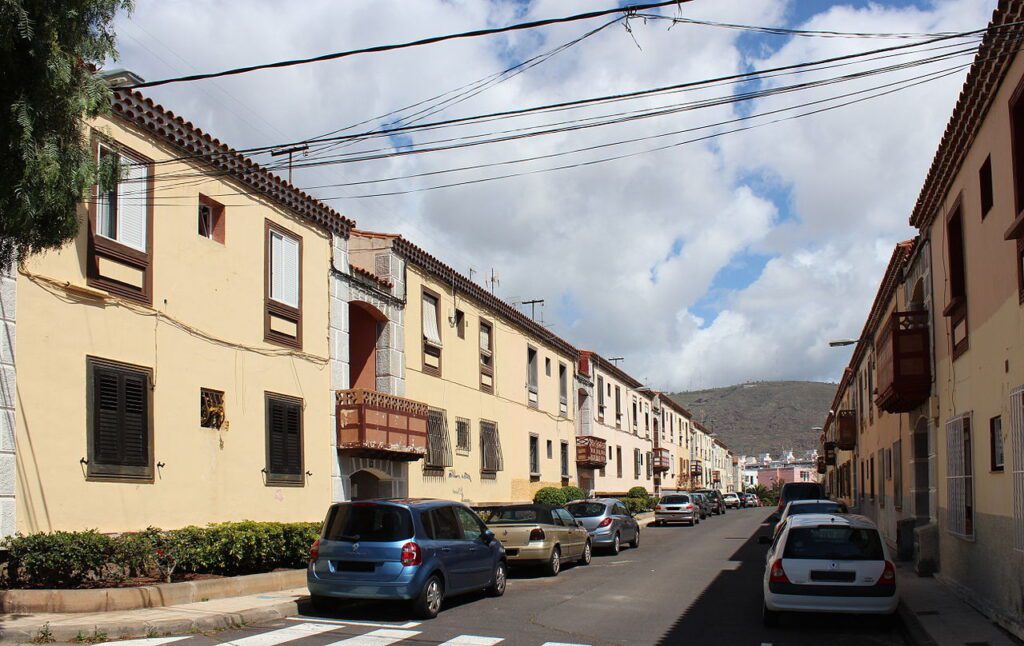 Bloques de viviendas en el barrio de García Escámez, Santa Cruz de Tenerife