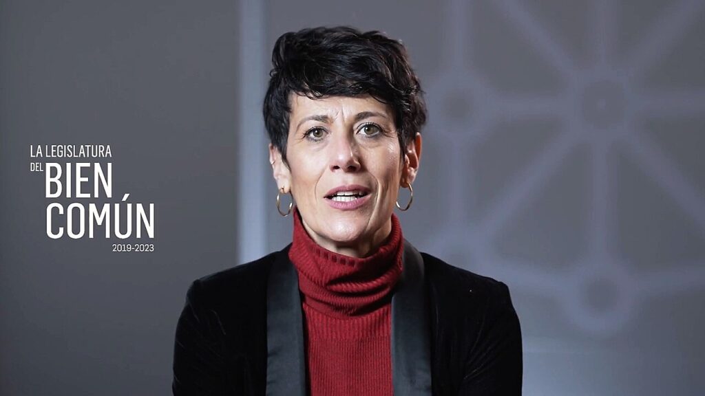 Elma Saiz, ministra de Inclusión, Seguridad Social y Migraciones, en una imagen de 2023