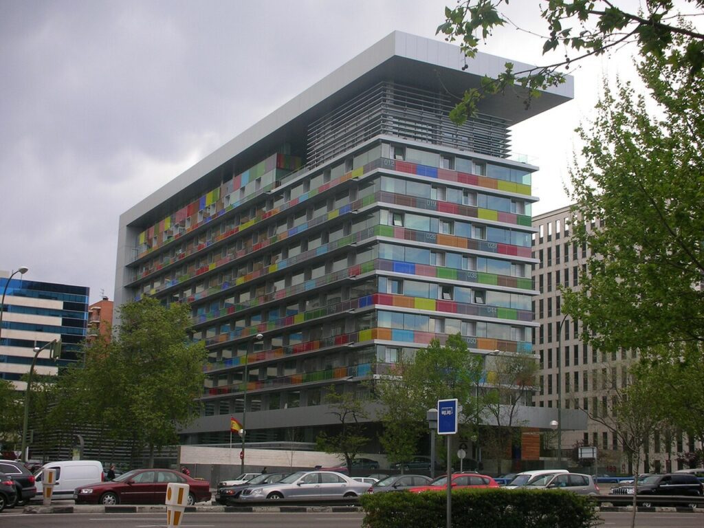 Sede del Instituto Nacional de Estadística en el paseo de la Castellana, en Madrid