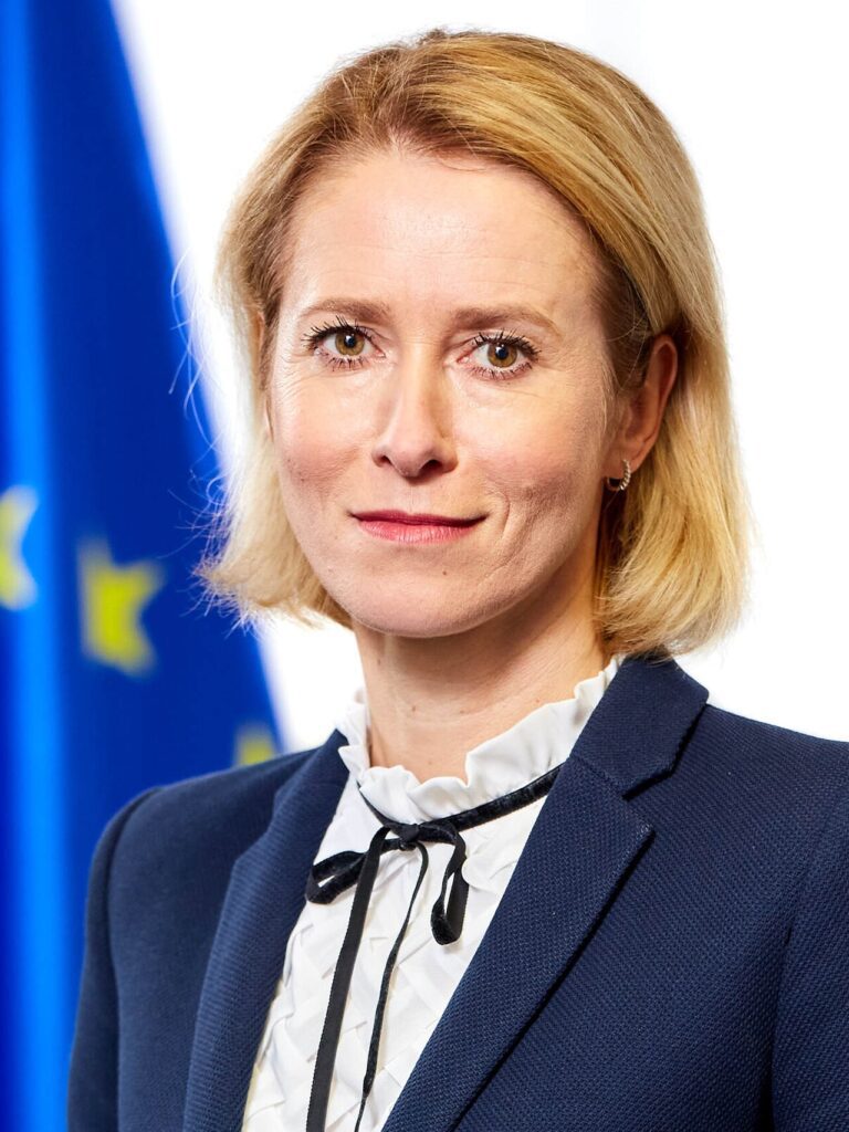 Kaja Kallas, alta representante de la UE para Asuntos Exteriores