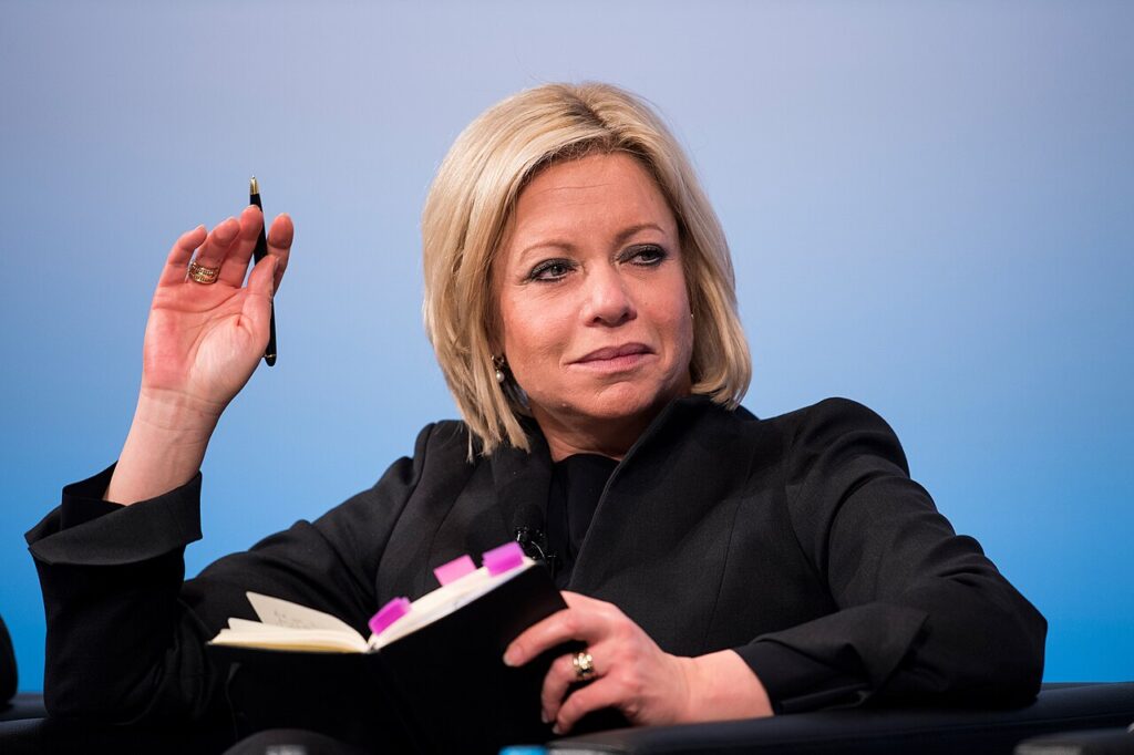 Jeanine Hennis-Plasschaert, coordinadora especial de la ONU para Líbano, en 2017