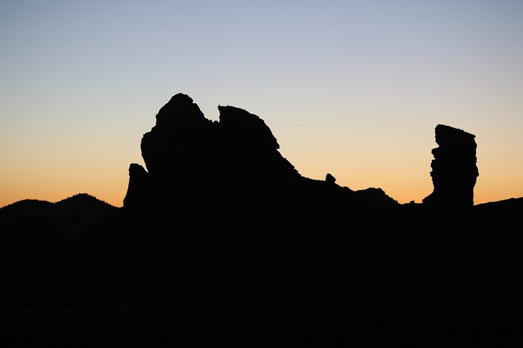 Los Roques de García, en el Parque Nacional del Teide