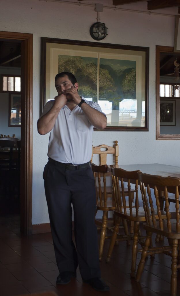Demostración de silbo gomero en La Gomera
