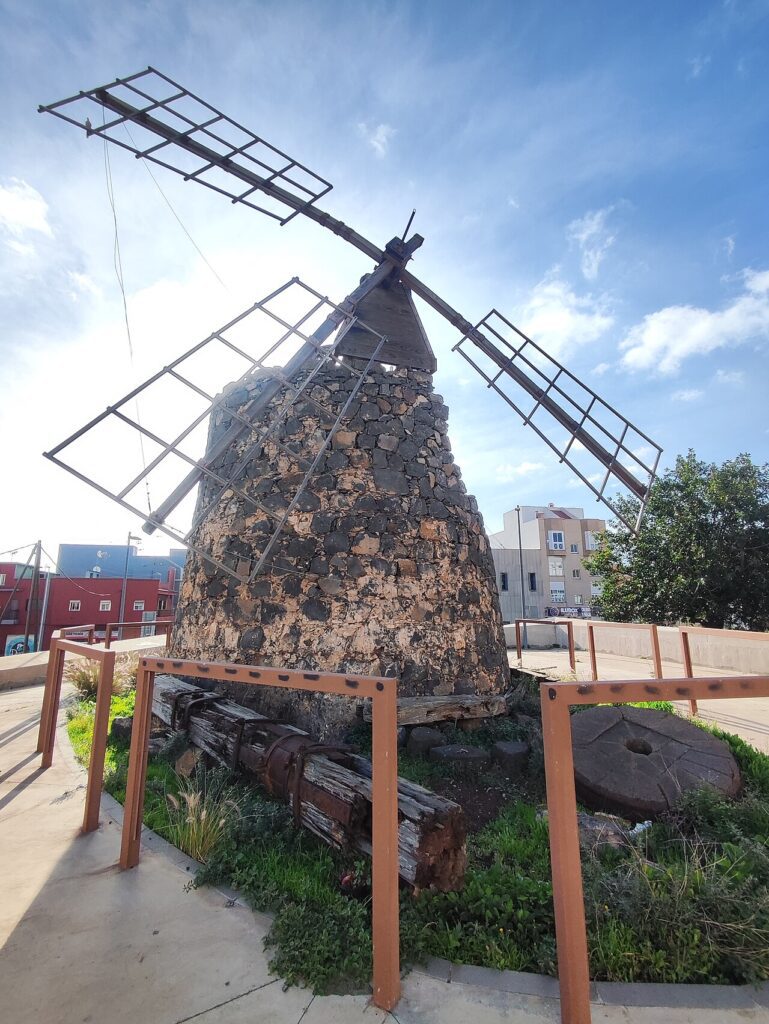Molino de Barranco Grande, en el distrito Suroeste de Santa Cruz de Tenerife