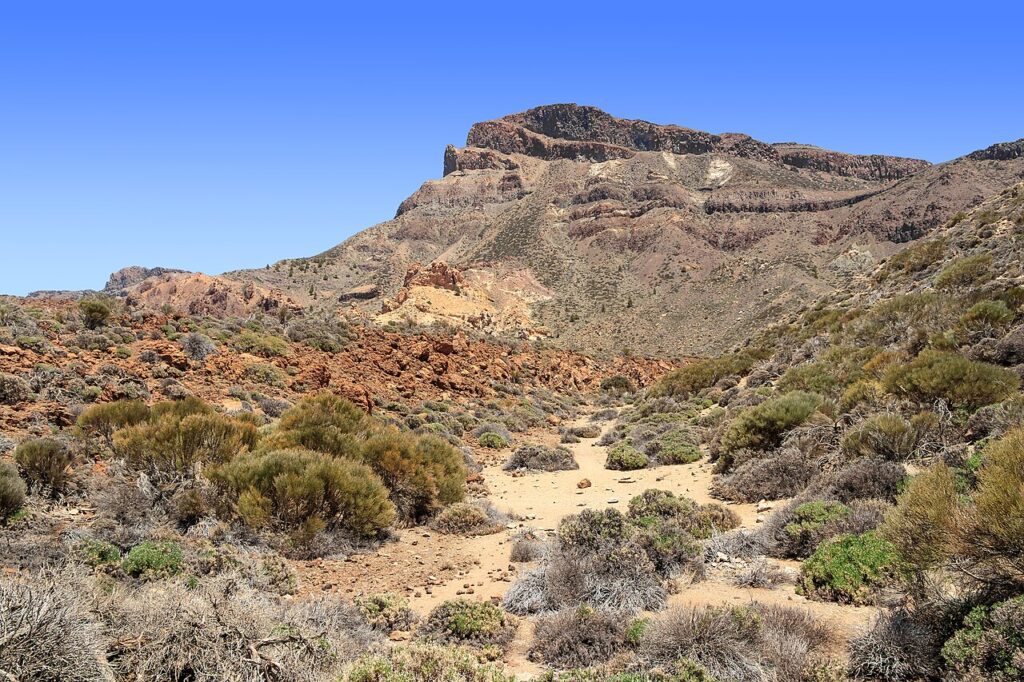Guajara y la caldera de Las Cañadas, en el Parque Nacional del Teide
